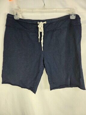 Calvin Klein Performance 100% Cotton Navy Blue Draw String Shorts Size Medium